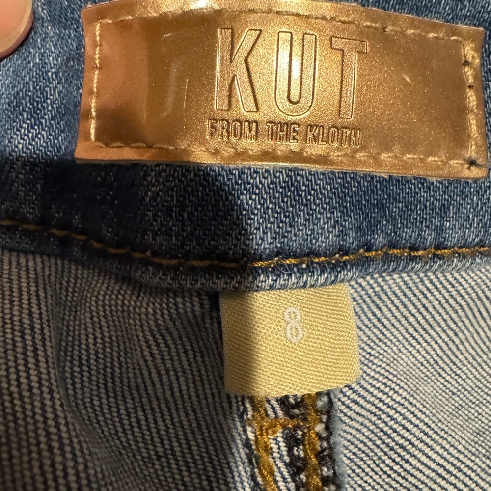 KUT from the Kloth Meg High Rise Wide Leg Jeans - Picture 12 of 16